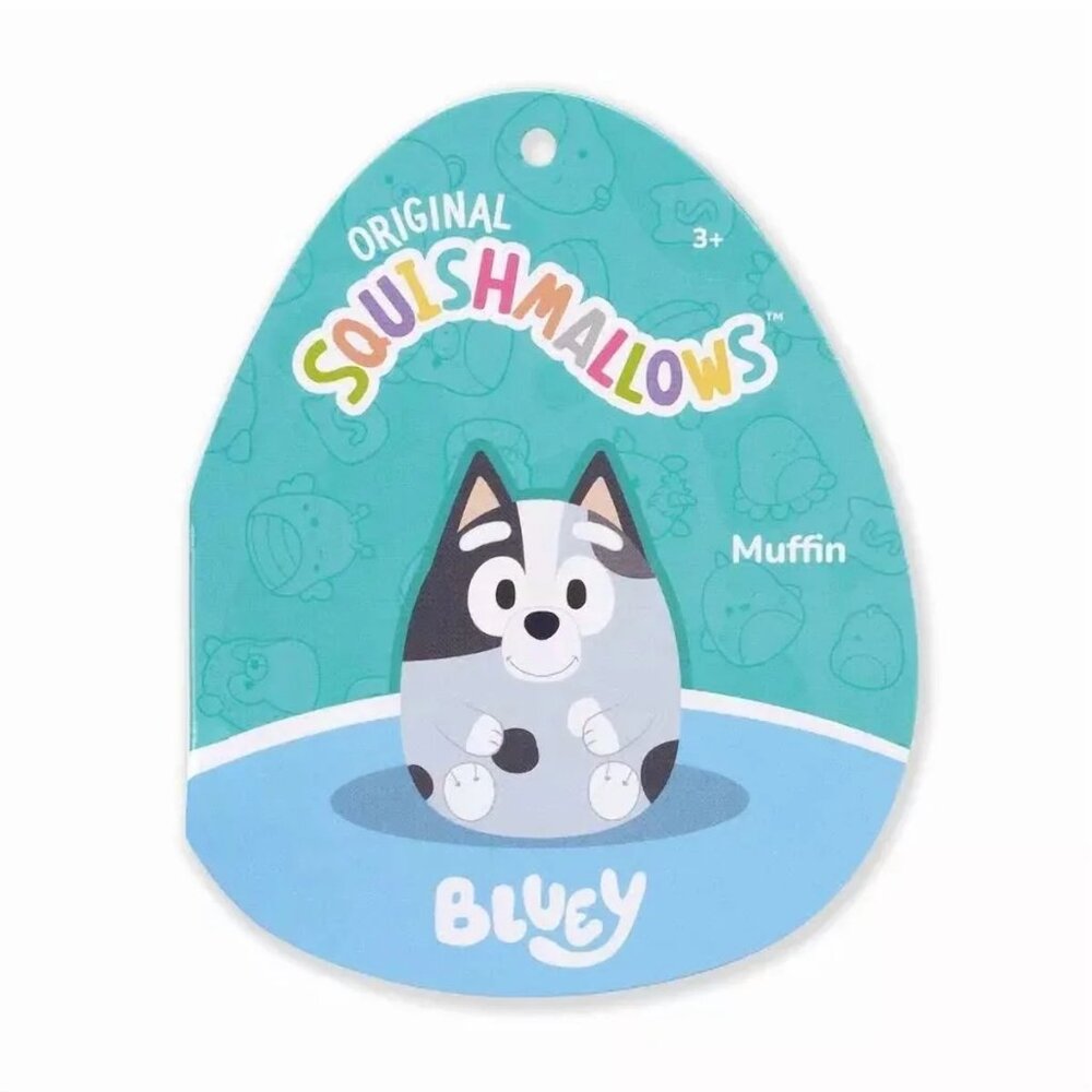 Squishmallows 12" Muffin Stuffed Animal Plush Bluey Limited Edition - Picture 5 of 5